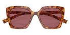 Prada PR 23ZSF 4BW08S 55 - Light Tortoise / Dark Violet #id:pr23zsf4bw08s_s:100120
