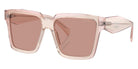 Prada PR 24ZSF 13I08M 57 - Geranium/Petal Crystal / Dark Violet #id:pr24zsf13i08m_s:100105