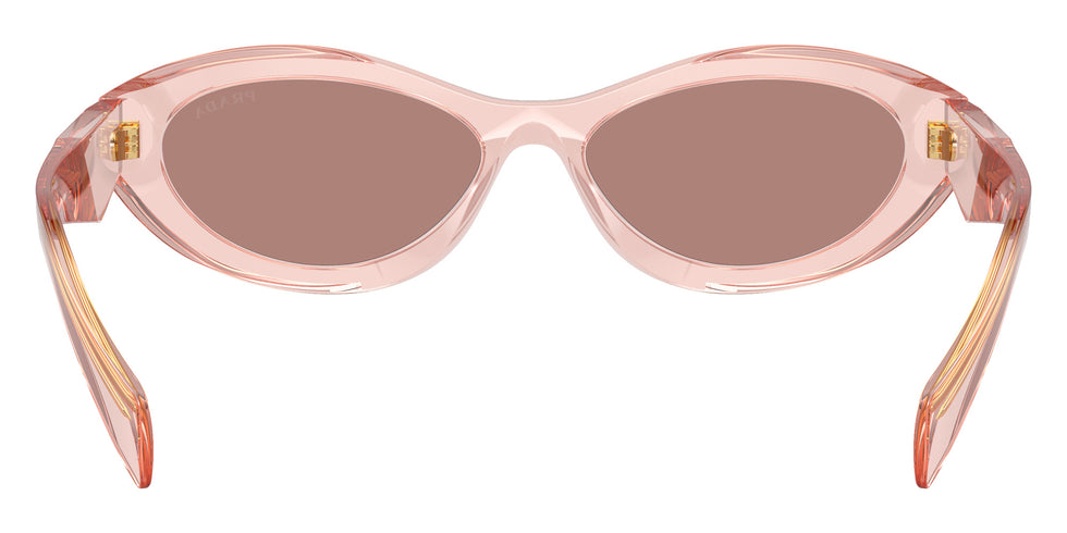 Prada PR 26ZSF 19Q10D 56 - Transparent Peach / Light Brown #id:pr26zsf19q10d_s:100115