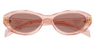 Prada PR 26ZSF 19Q10D 56 - Transparent Peach / Light Brown #id:pr26zsf19q10d_s:100120