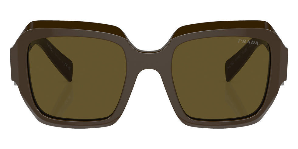 Prada PR 28ZS 15L09Z 53 - Loden / Dark Brown #id:pr28zs15l09z_s:100100