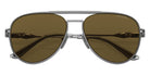 Prada PR 54ZS 16F01T 57 - Matte Gunmetal/Shiny #id:pr54zs16f01t_s:100120