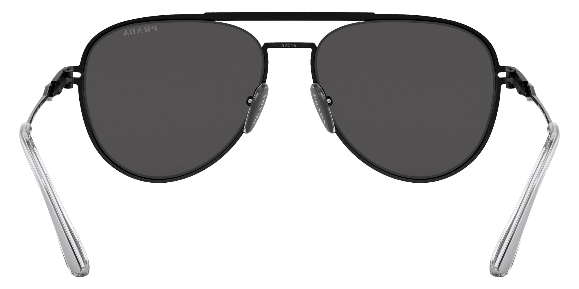 Prada PR 54ZS 1BO5S0 57 - Matte Black / Dark Gray #id:pr54zs1bo5s0_s:100115