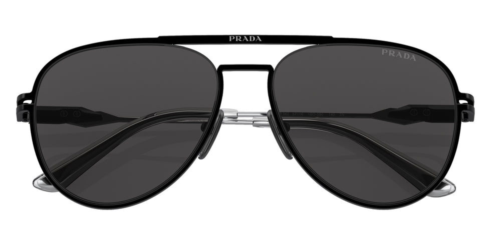 Prada PR 54ZS 1BO5S0 57 - Matte Black / Dark Gray #id:pr54zs1bo5s0_s:100120