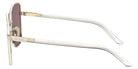 Prada PR 55YS ZVN06I 57 - Pale Gold / Light Purple Brown #id:pr55yszvn06i_s:100110