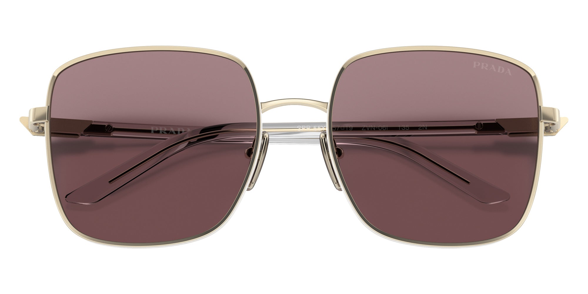 Prada PR 55YS ZVN06I 57 - Pale Gold / Light Purple Brown #id:pr55yszvn06i_s:100120