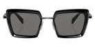 Prada PR 55ZS 1AB5Z1 52 - Black / Polarized Dark Gray #id:pr55zs1ab5z1_s:100100