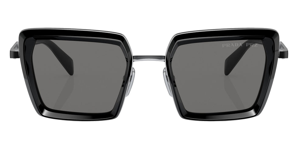 Prada PR 55ZS 1AB5Z1 52 - Black / Polarized Dark Gray #id:pr55zs1ab5z1_s:100100