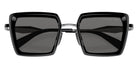 Prada PR 55ZS 1AB5Z1 52 - Black / Polarized Dark Gray #id:pr55zs1ab5z1_s:100120