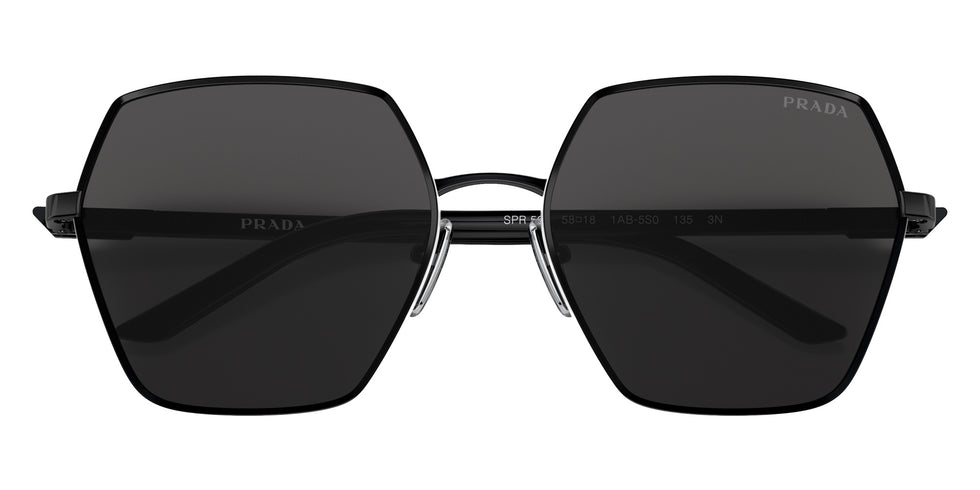 Prada PR 56YS 1AB5S0 58 - Black / Dark Gray #id:pr56ys1ab5s0_s:100120