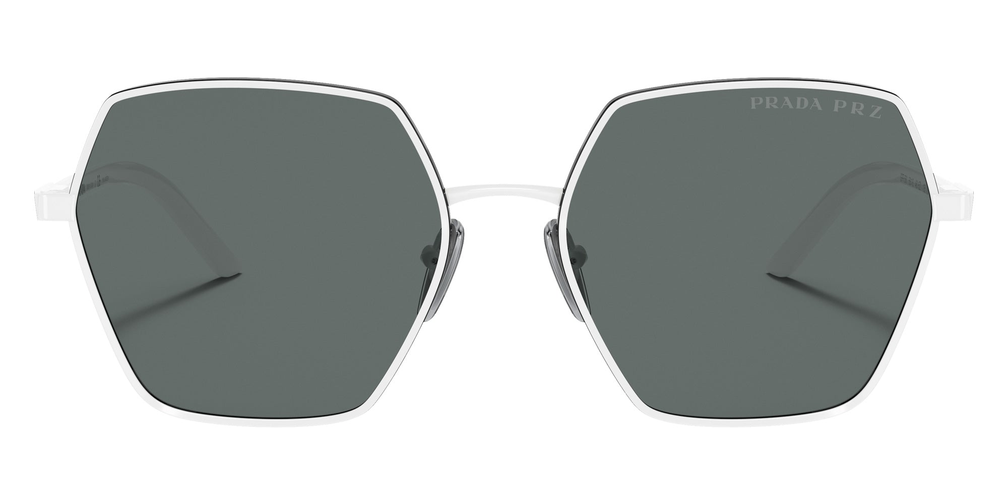 Prada PR 56YS 4615Z1 58 - White / Polarized Dark Gray #id:pr56ys4615z1_s:102100