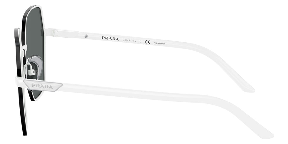 Prada PR 56YS 4615Z1 58 - White / Polarized Dark Gray #id:pr56ys4615z1_s:102110