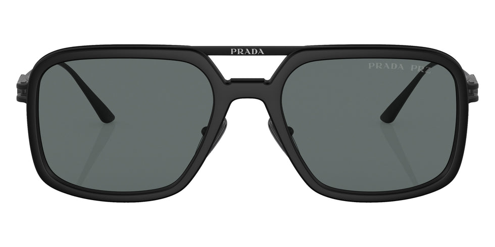 Prada PR 57ZS 1BO5Z1 55 - Matte Black / Polarized Dark Gray #id:pr57zs1bo5z1_s:102100