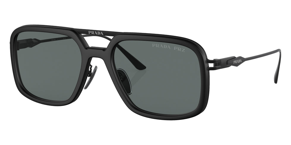 Prada PR 57ZS 1BO5Z1 55 - Matte Black / Polarized Dark Gray #id:pr57zs1bo5z1_s:102105