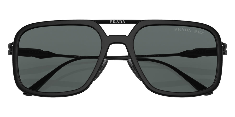 Prada PR 57ZS 1BO5Z1 55 - Matte Black / Polarized Dark Gray #id:pr57zs1bo5z1_s:102120