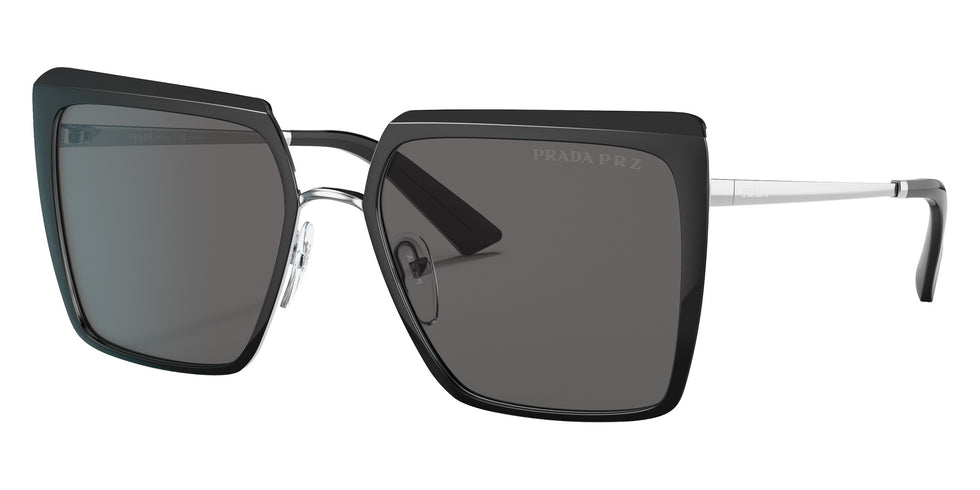 Prada PR 58WS 1AB5Z1 57 - Black / Polarized Gray #id:pr58ws1ab5z1_s:100105