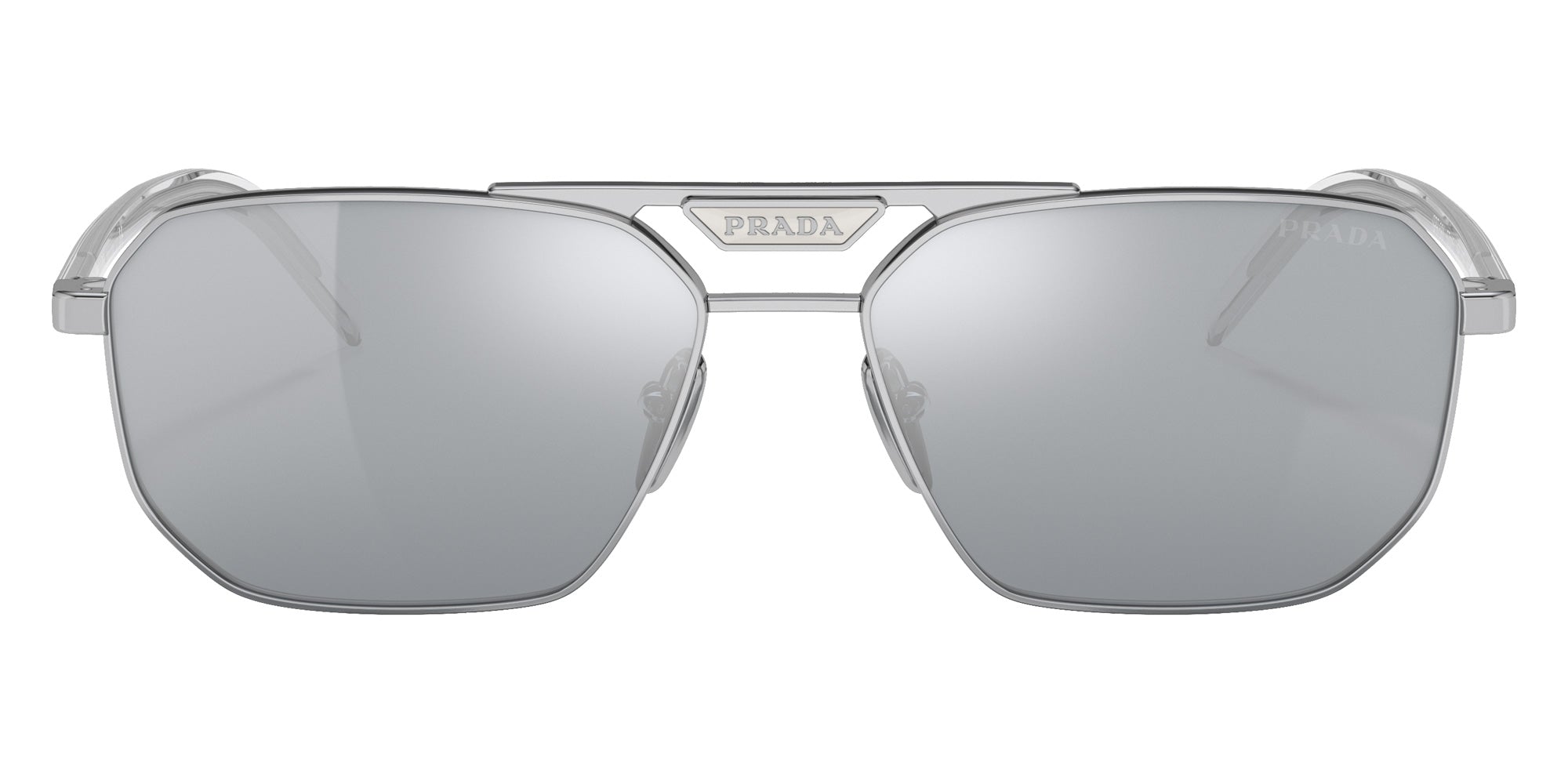 Prada PR 58YS 1BC02R 57 - Silver / Blue Mirrored Silver 80 #id:pr58ys1bc02r_s:100100