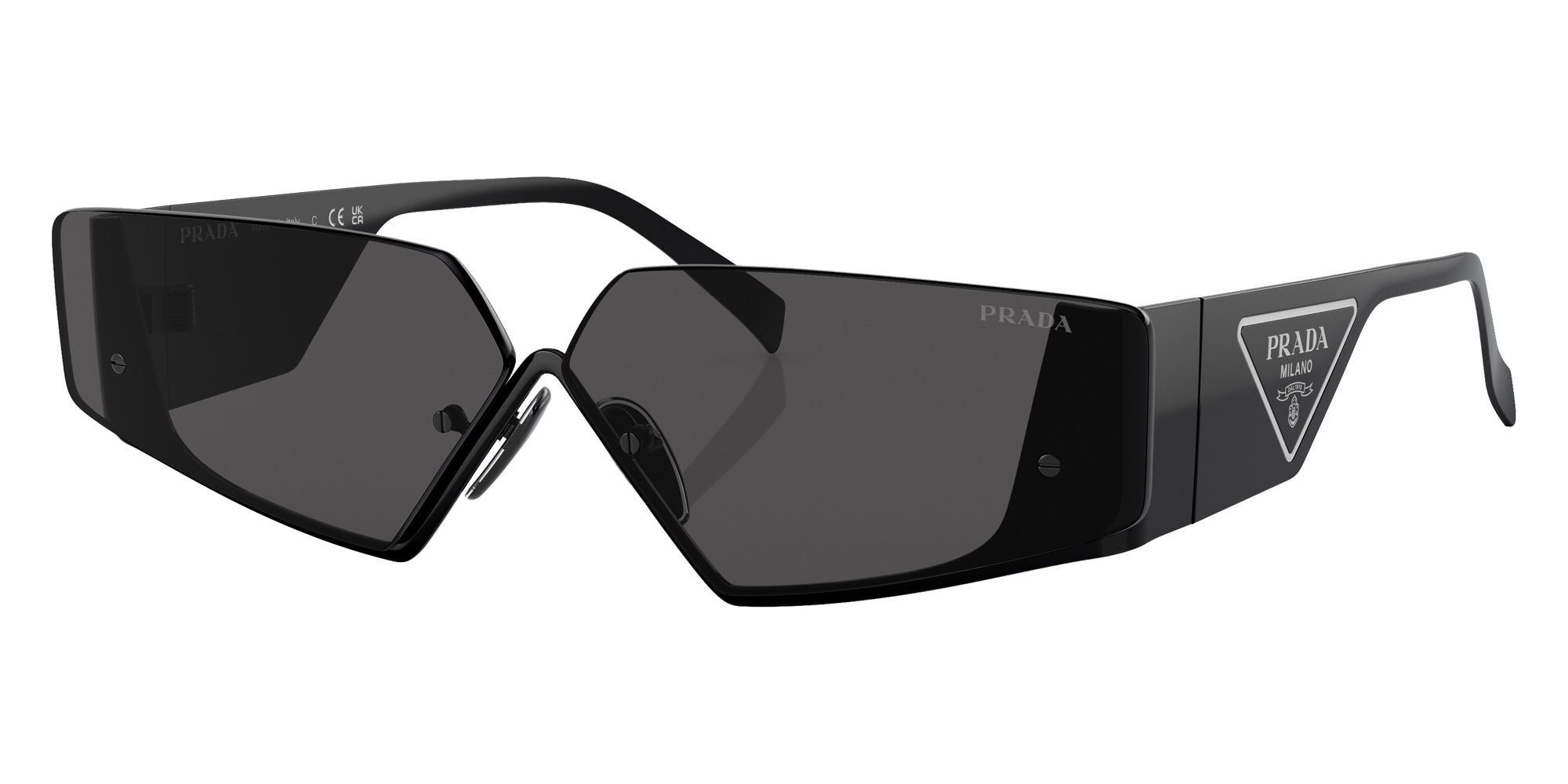 Prada PR 58ZS 1AB06L 70 - Black / Dark Gray #id:pr58zs1ab06l_s:100105