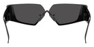 Prada PR 58ZS 1AB06L 70 - Black / Dark Gray #id:pr58zs1ab06l_s:100115