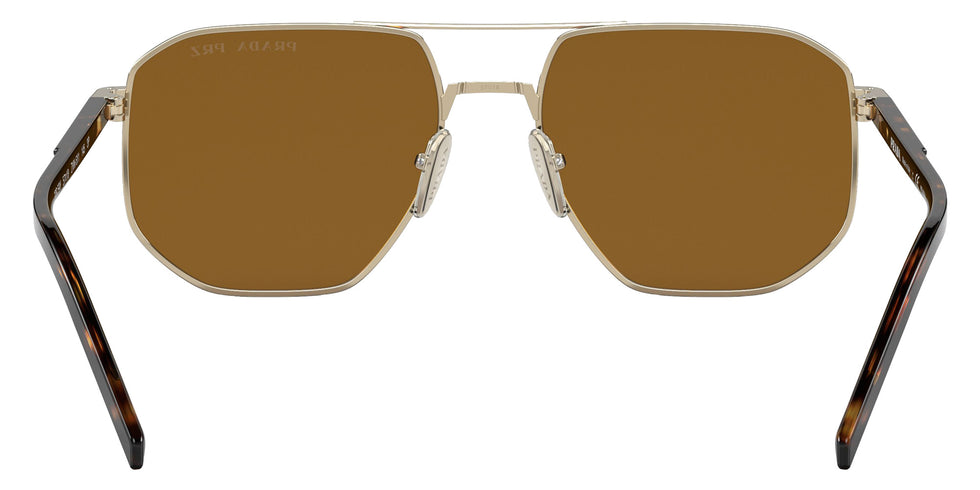 Prada PR 59YS ZVN5Y1 57 - Pale Gold / Polarized Brown #id:pr59yszvn5y1_s:100115