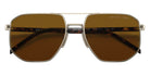Prada PR 59YS ZVN5Y1 57 - Pale Gold / Polarized Brown #id:pr59yszvn5y1_s:100120
