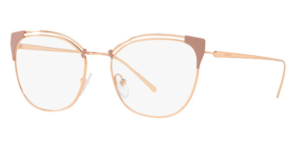 Prada PR 62UV Conceptual YEP1O1 53 - Beige/Pink Gold #id:pr62uvyep1o1_s:100100