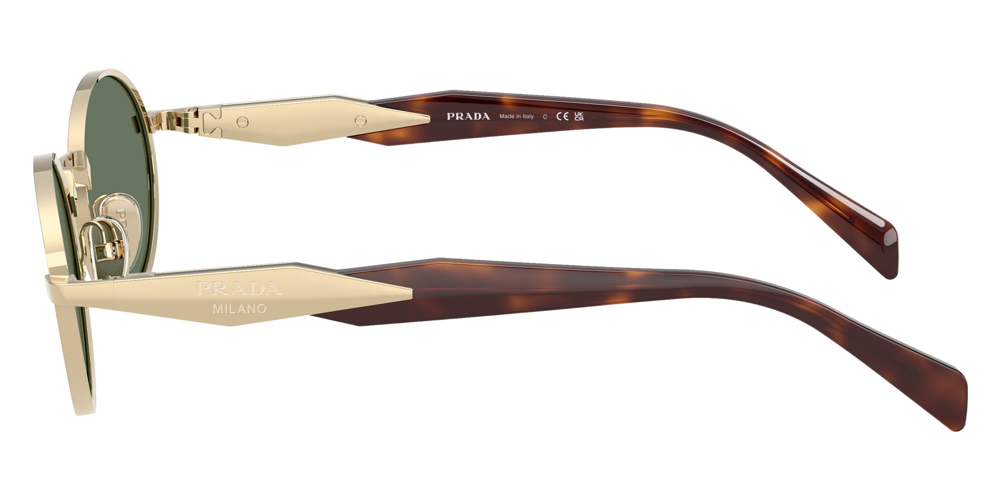 Prada PR 65ZS ZVN70L 55 - Pale Gold / Dark Green #id:pr65zszvn70l_s:100110