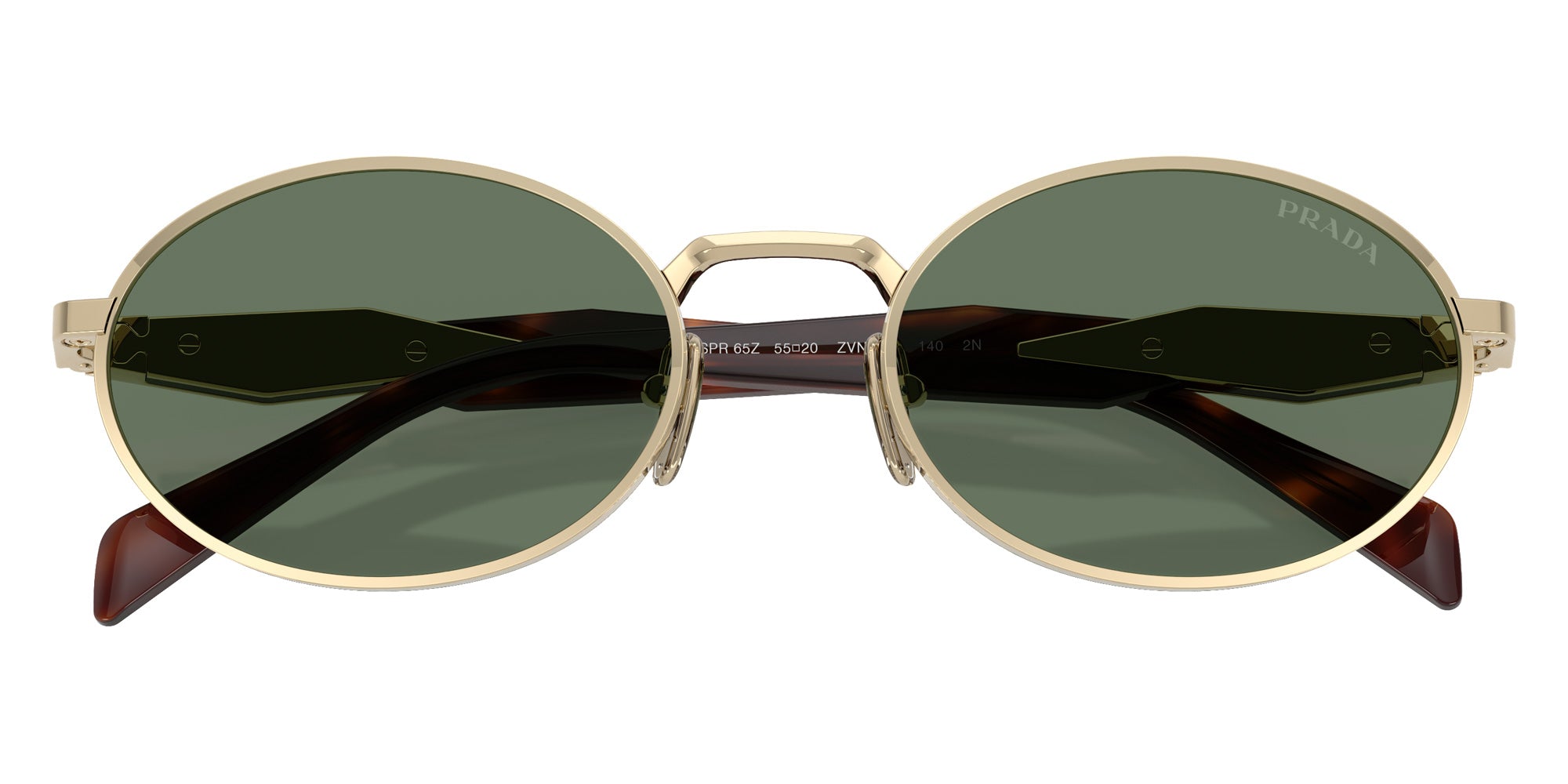 Prada PR 65ZS Oval Sunglasses | EyeOns.com