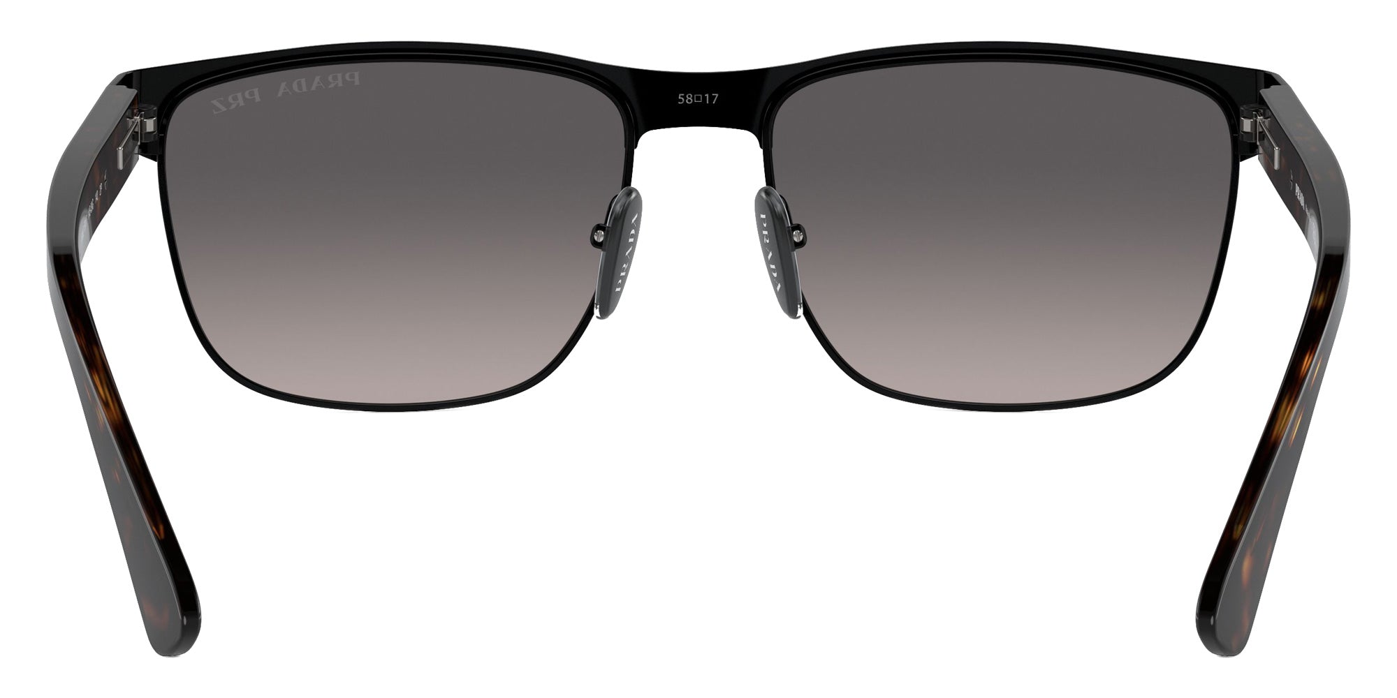 Prada PR 66ZS 1AB09G 58 - Black / Polarized Gray Gradient #id:pr66zs1ab09g_s:100115