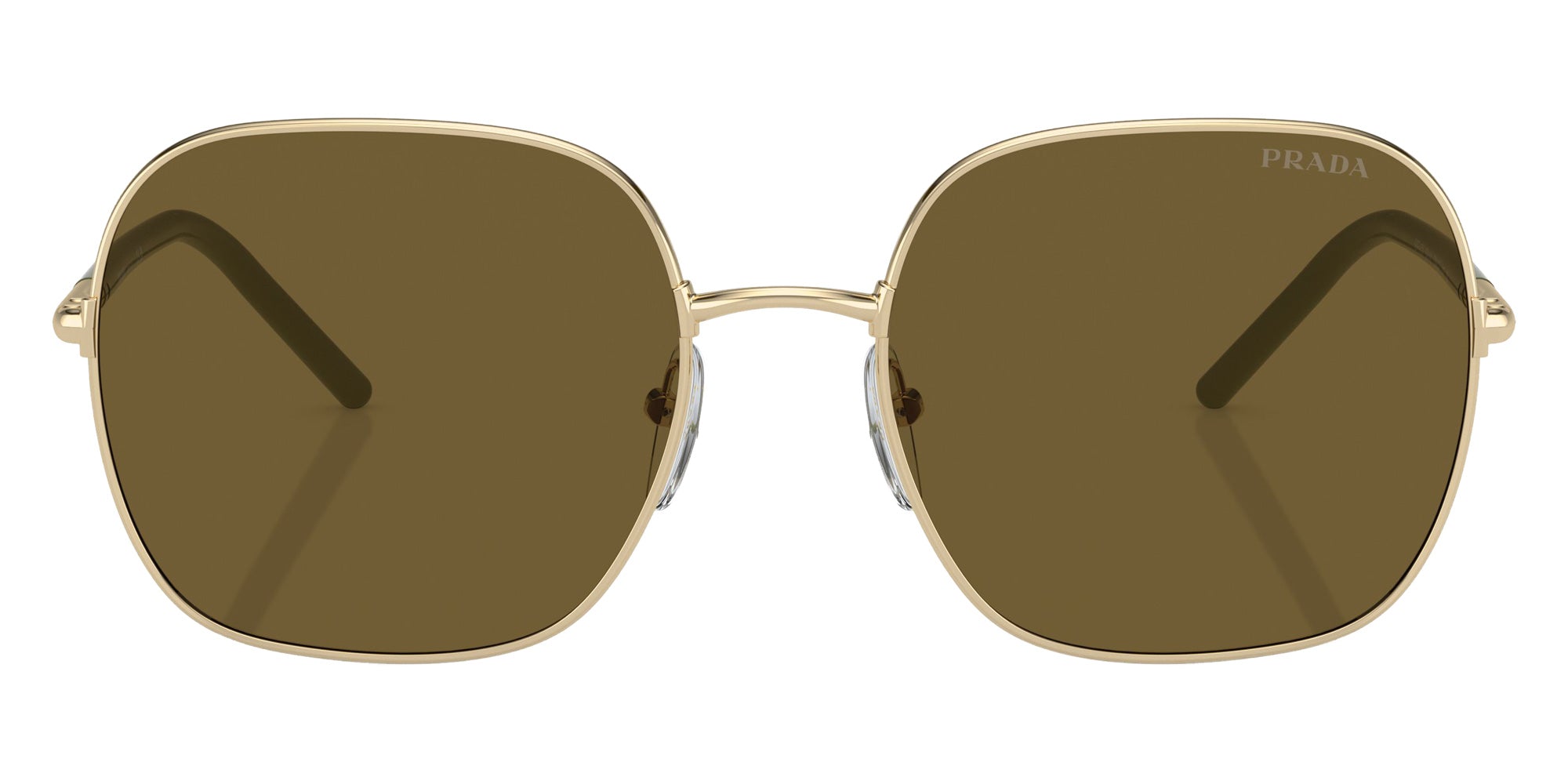 Prada PR 67XS ZVN01T 58 - Pale Gold / Dark Brown #id:pr67xszvn01t_s:100100