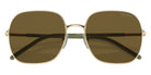 Prada PR 67XS ZVN01T 58 - Pale Gold / Dark Brown #id:pr67xszvn01t_s:100120