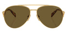 Prada PR 73ZS 5AK01T 61 - Gold / Dark Brown #id:pr73zs5ak01t_s:100100