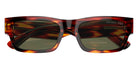 Prada PR A03S 13O03R 56 - Red/Black Havana / Green Polarized #id:pra03s13o03r_s:100120