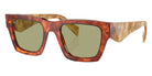 Prada PR A06SF 11P60C 54 - Cognac Tortoise / Green #id:pra06sf11p60c_s:100105