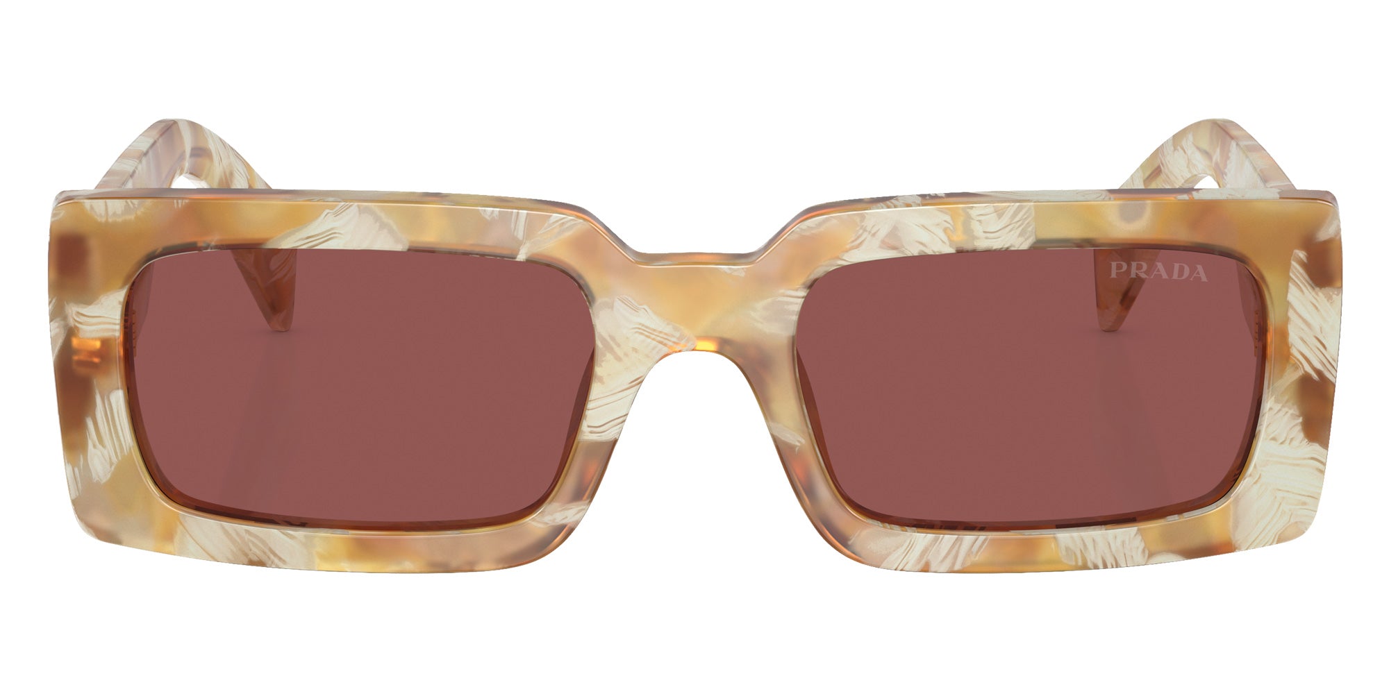 Prada PR A07S 19N08S 52 - Desert Tortoise / Dark Violet #id:pra07s19n08s_s:100100