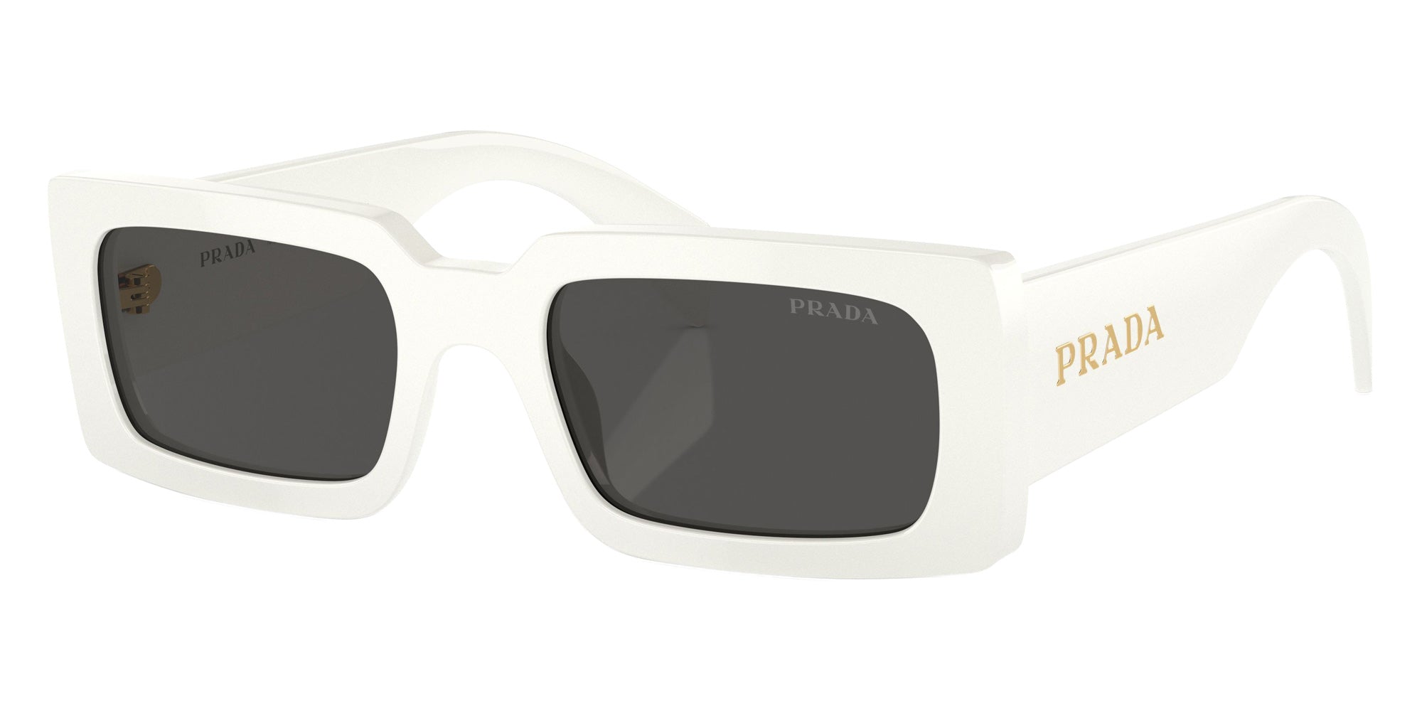 Prada PR A07SF 1425S0 54 - White Ivory / Dark Gray #id:pra07sf1425s0_s:100105