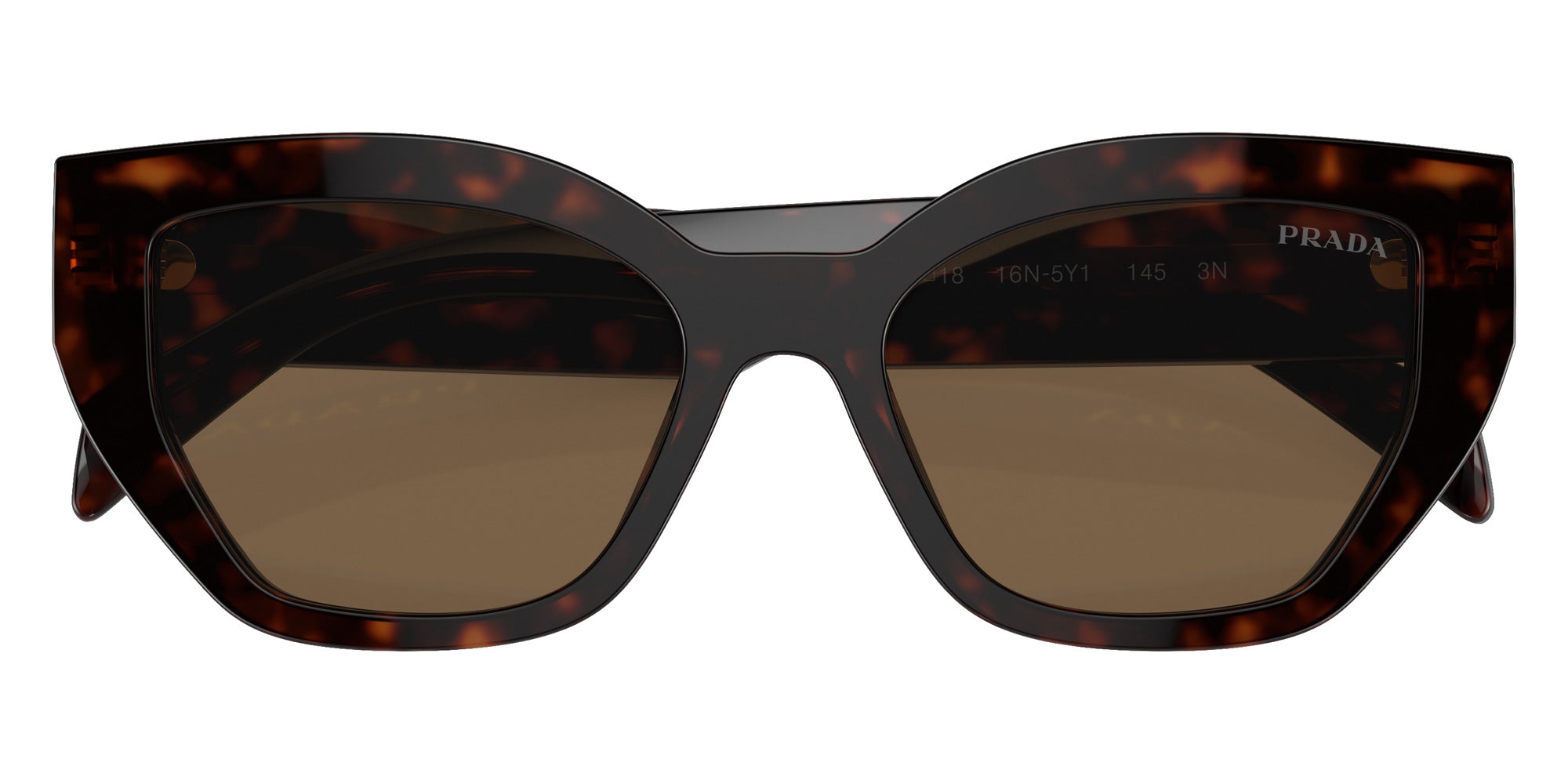 Prada PR A09SF 16N5Y1 55 - Briar Tortoise / Dark Brown #id:pra09sf16n5y1_s:100120