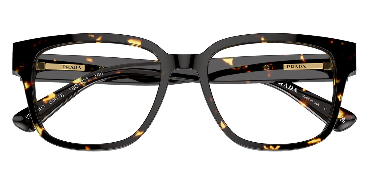 Prada PR A09V 16O1O1 52 - Havana Black/Yellow #id:pra09v16o1o1_s:100120