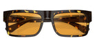 Prada PR A10S 16O20C 57 - Havana Black/Yellow / Yellow Polarized Mirrored #id:pra10s16o20c_s:106120