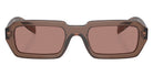 Prada PR A12S 17O60B 52 - Brown Transparent #id:pra12s17o60b_s:100100