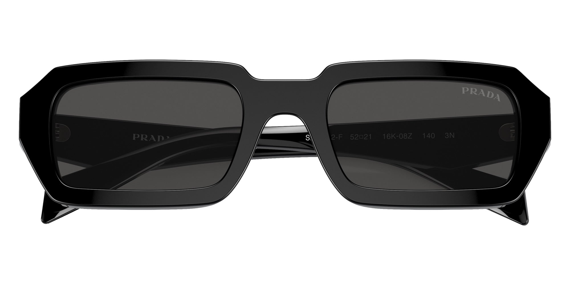 Prada PR A12SF 16K08Z 54 - Black / Dark Gray #id:pra12sf16k08z_s:100120