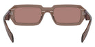 Prada PR A12SF 17O60B 54 - Brown Transparent / Light Brown #id:pra12sf17o60b_s:102115