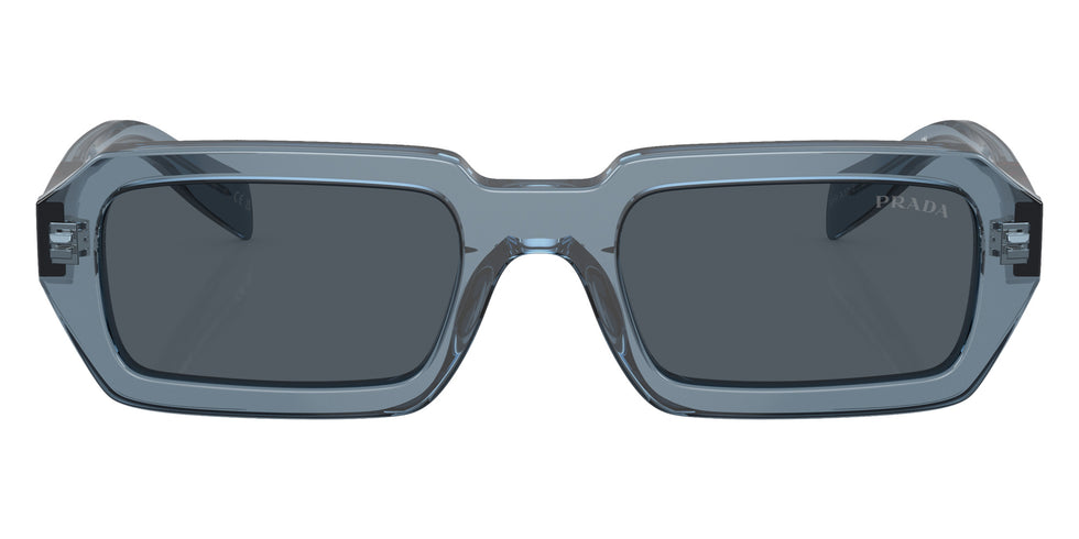 Prada PR A12SF 19O70B 54 - Transparent Blue / Dark Gray #id:pra12sf19o70b_s:104100