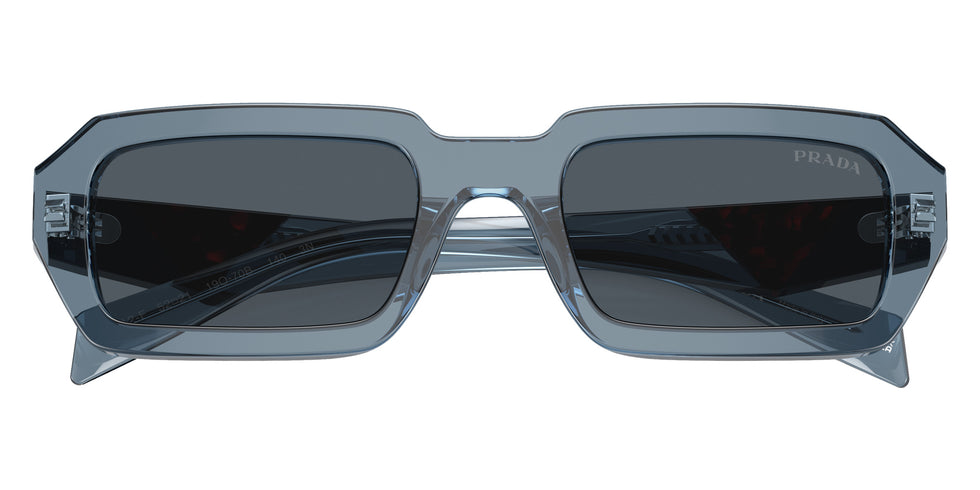 Prada PR A12SF 19O70B 54 - Transparent Blue / Dark Gray #id:pra12sf19o70b_s:104120