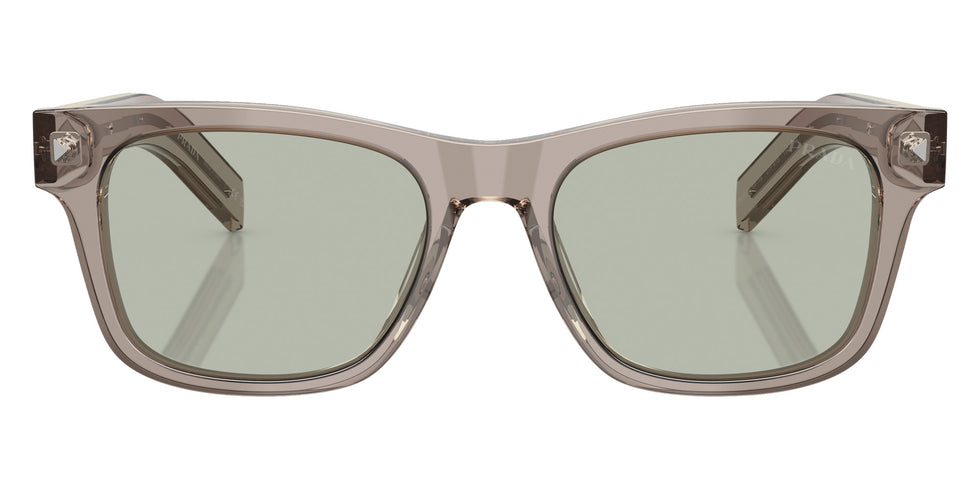 Prada PR A17S 27P91B 54 - Transparent Beige / Gray Vintage Yellow #id:pra17s27p91b_s:102100