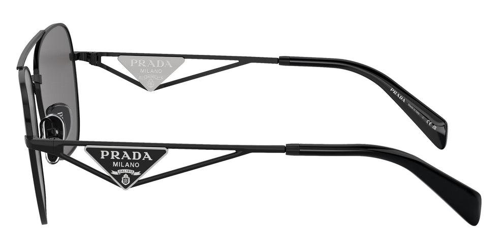 Prada PR A50S 1AB5Z1 59 - Metal Black / Dark Gray Polarized #id:pra50s1ab5z1_s:100110