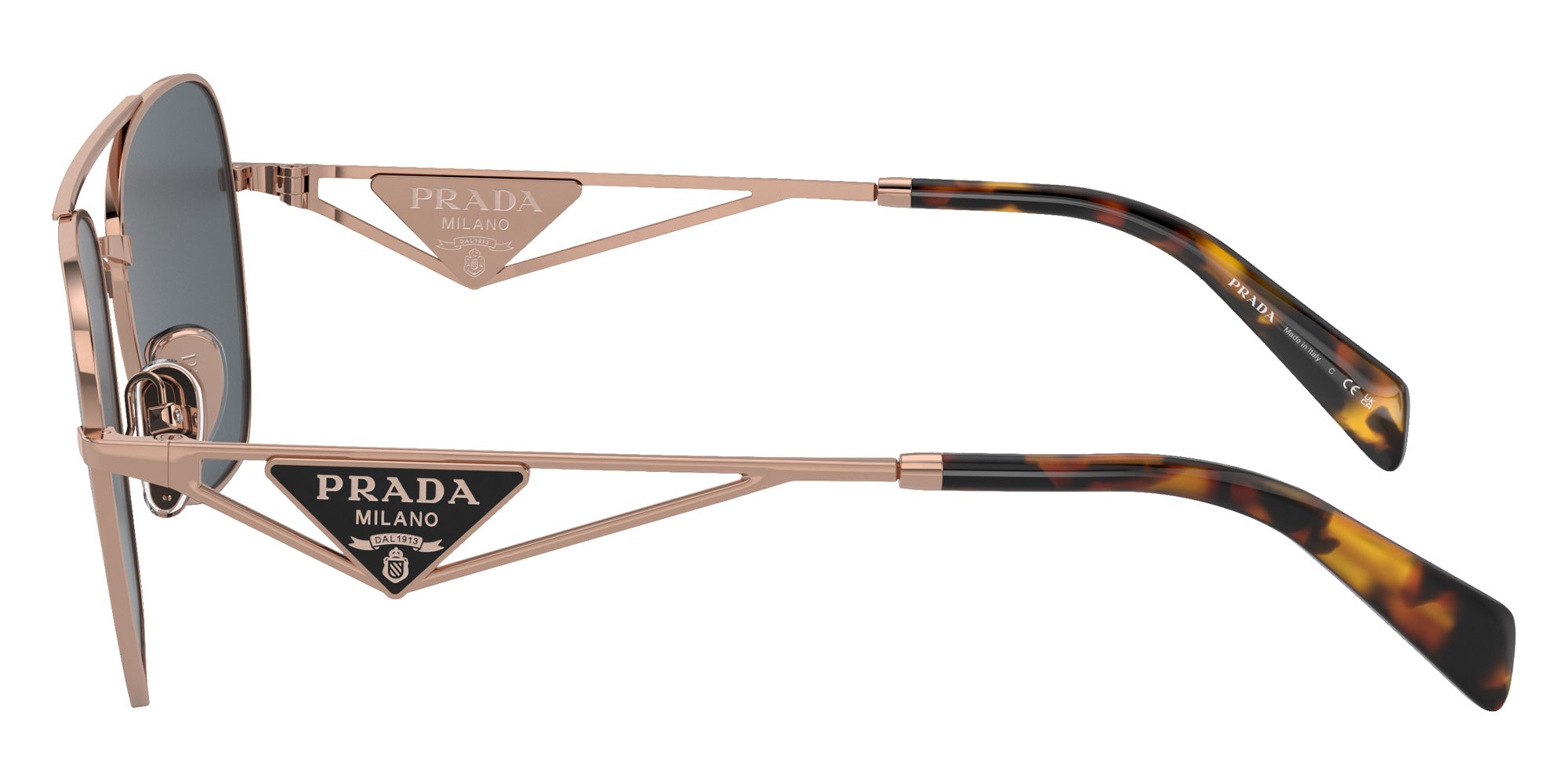 Prada PR A50S SVF09T 59 - Rose Gold / Dark Gray #id:pra50ssvf09t_s:102110