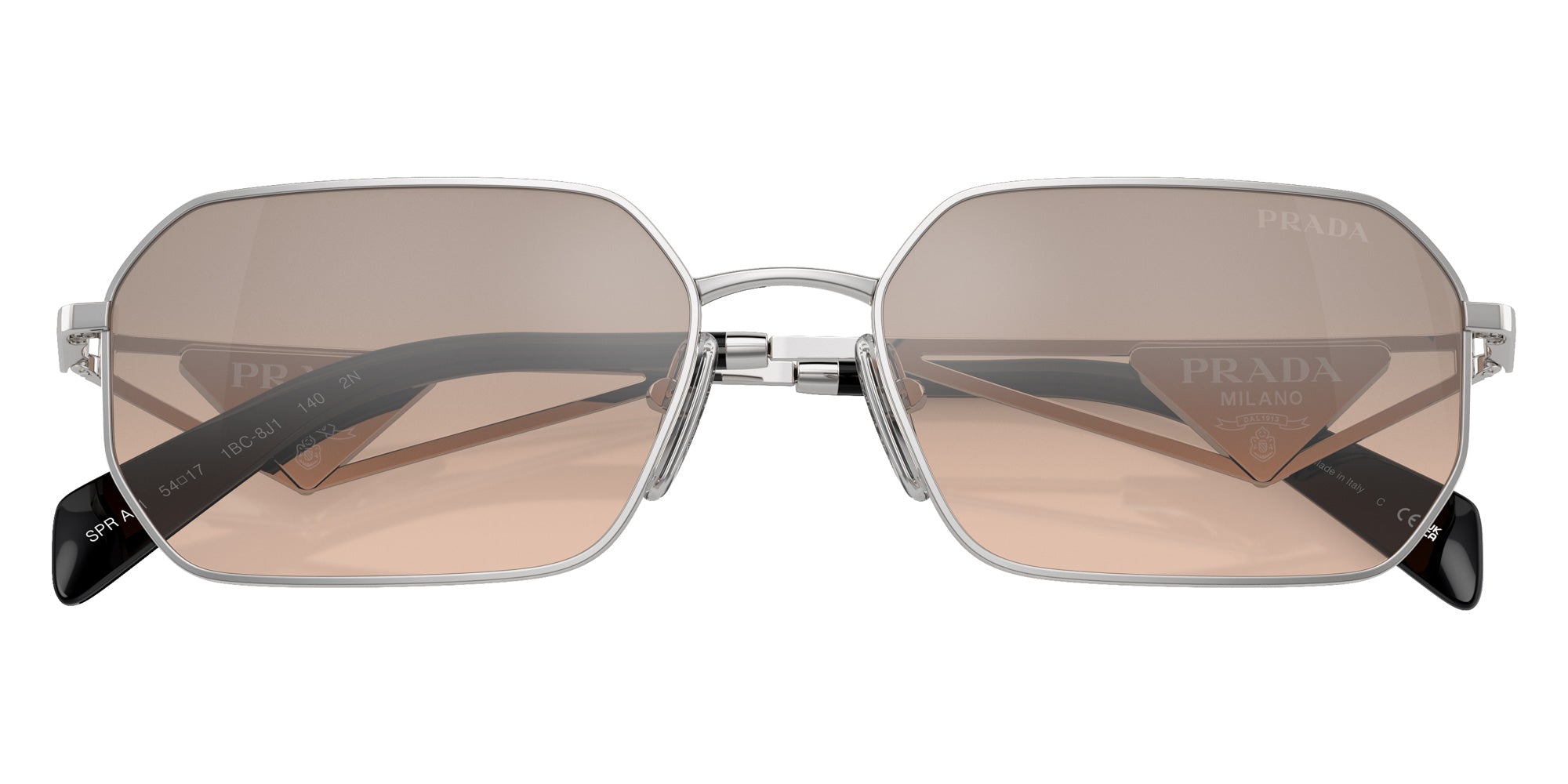Prada PR A51S 1BC8J1 58 - Silver #id:pra51s1bc8j1_s:100120