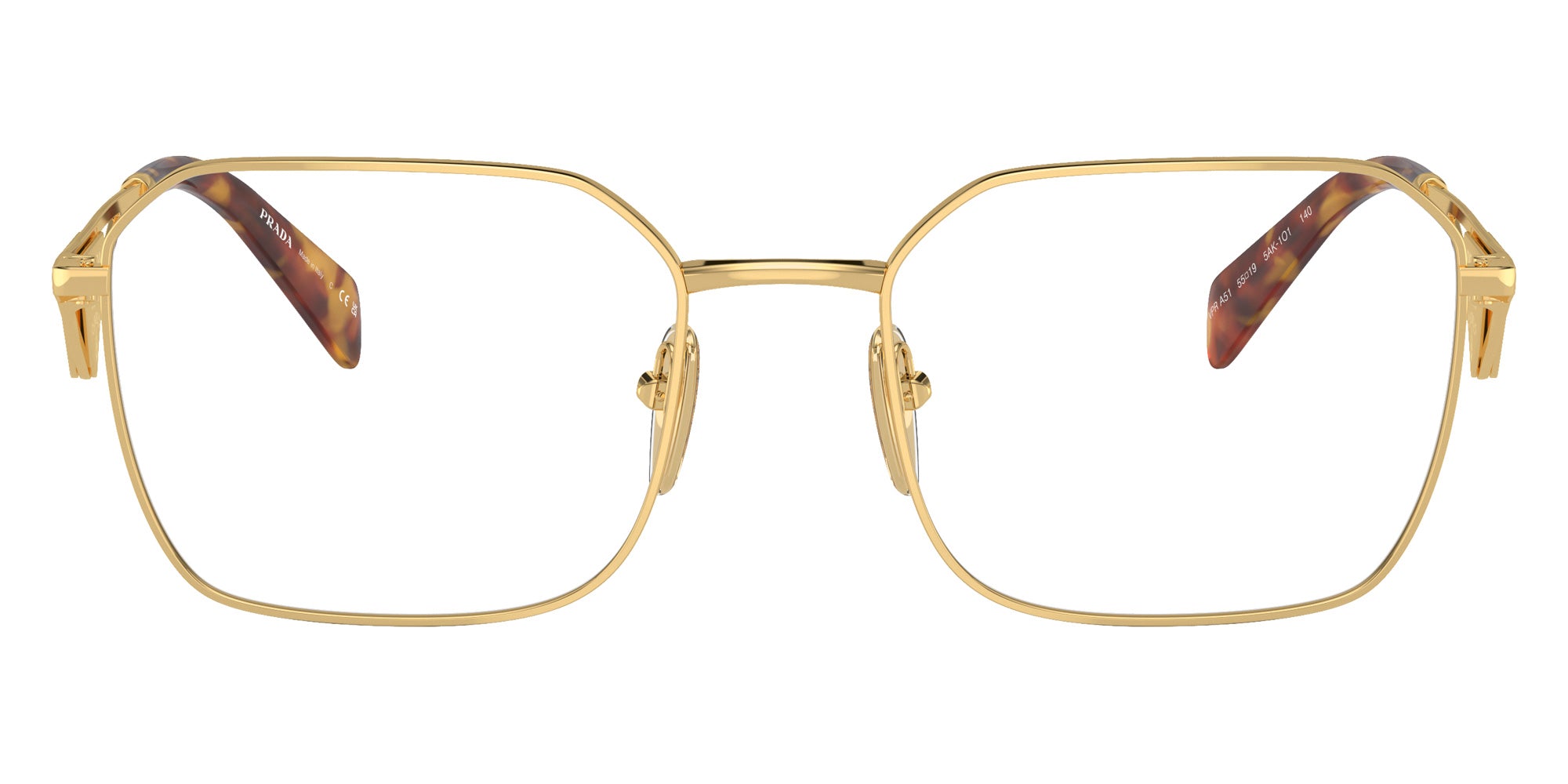 Prada PR A51V 5AK1O1 55 - Gold #id:pra51v5ak1o1_s:102100