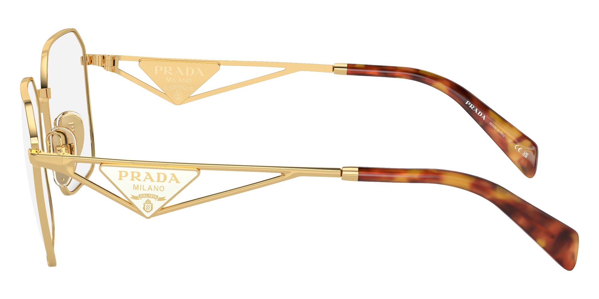 Prada PR A51V 5AK1O1 53 - Gold #id:pra51v5ak1o1_s:100110